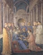 Fra Angelico,Ordination of St Lawrence Sandro Botticelli
